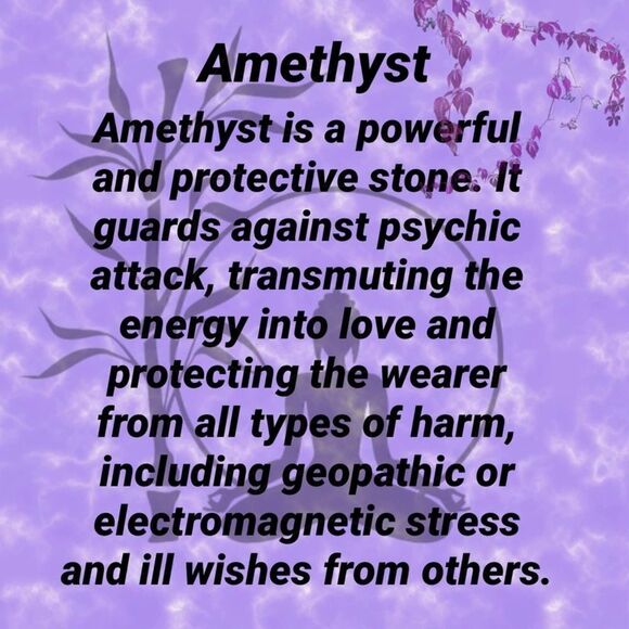 Purple Lepidolite & Amethyst Sterling Earrings - Picture 4 of 7